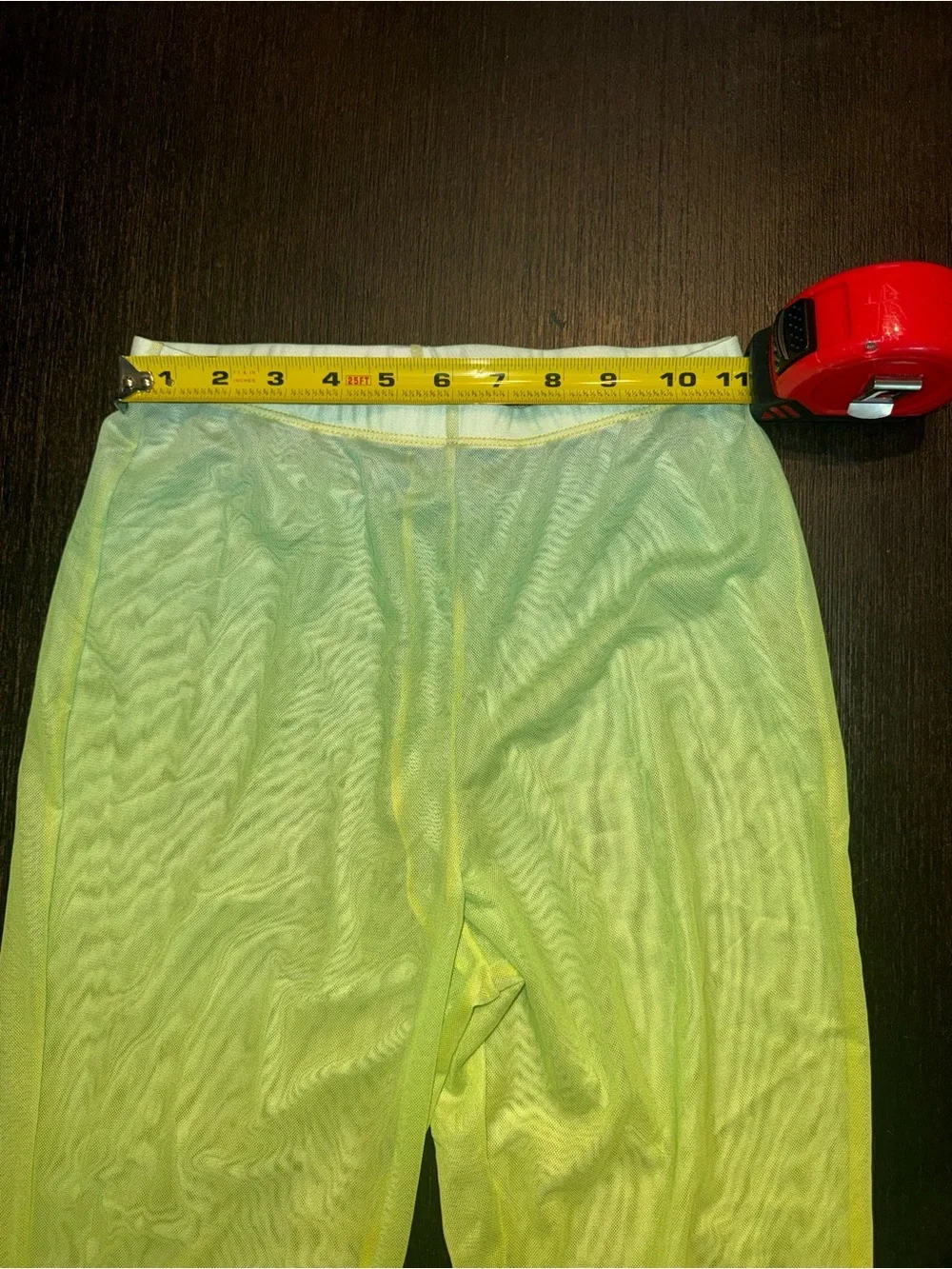 Women's Ombre Mesh Swim Coverup Pants - Pastel Green